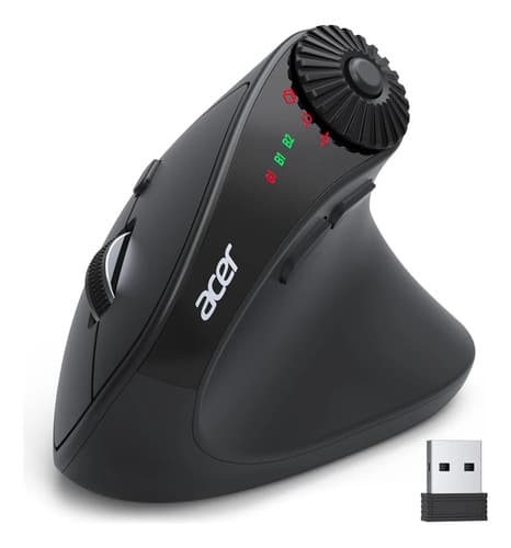 Acer OMR290 Ratón Inalámbrico Ergonómico