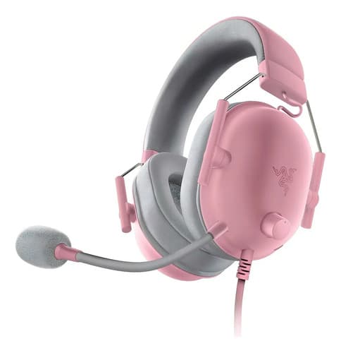 Razer Blackshark V2 X Quartz Rosa Gamer