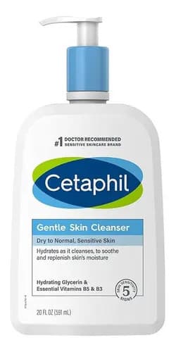 Cetaphil Limpiador Facial Loción 591ml Piel Sensible — imagen 1