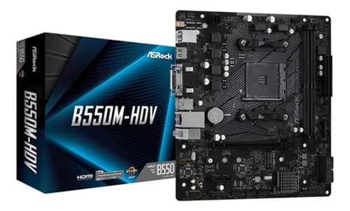 ASRock B550M-HDV Micro ATX AM4 Motherboard