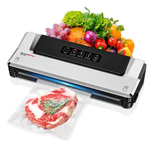 Bonsenkitchen VS2100 Selladora al Vacío Plateada — imagen 1