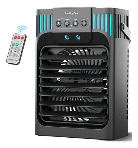 Anyrap Ventilador Portátil 110V Gris Oscuro — imagen 1