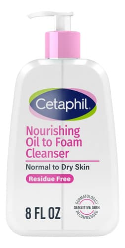 Cetaphil Limpiador Aceite a Espuma Piel Normal/Seca 237ml — imagen 1