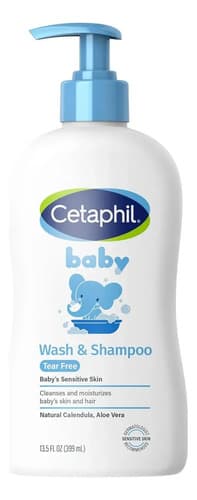 Cetaphil Baby Wash & Shampoo Caléndula 2 en 1 — imagen 1
